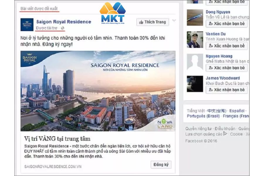 Quảng cáo Page Likes