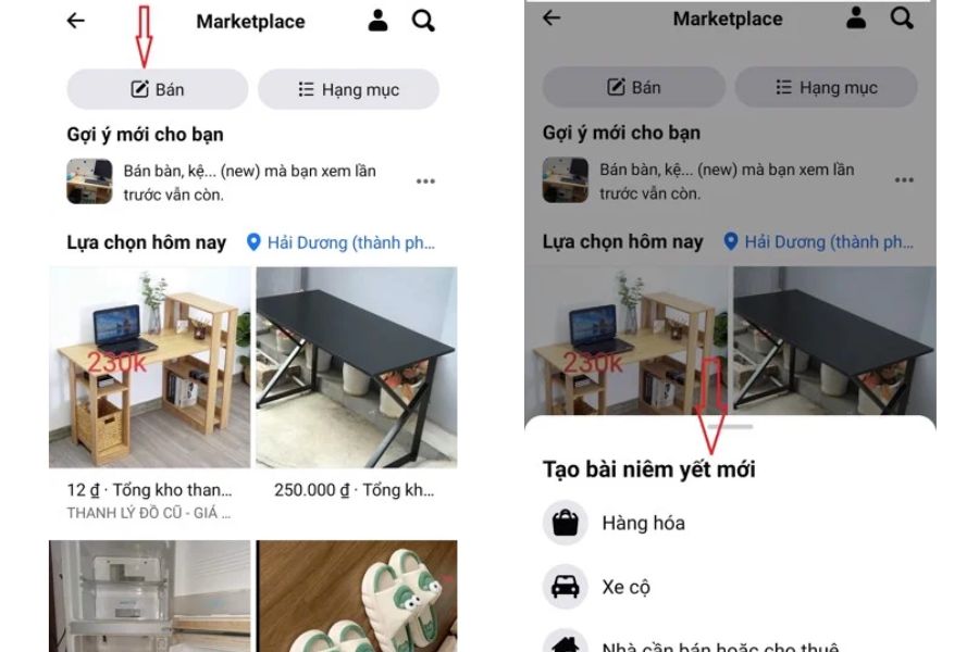 Hướng dẫn cách đăng bài trên marketplace hiệu quả