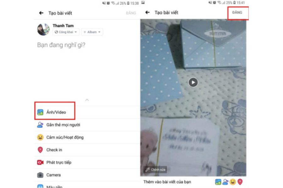 Thực hiện cách đăng video lên Facebook watch 2024