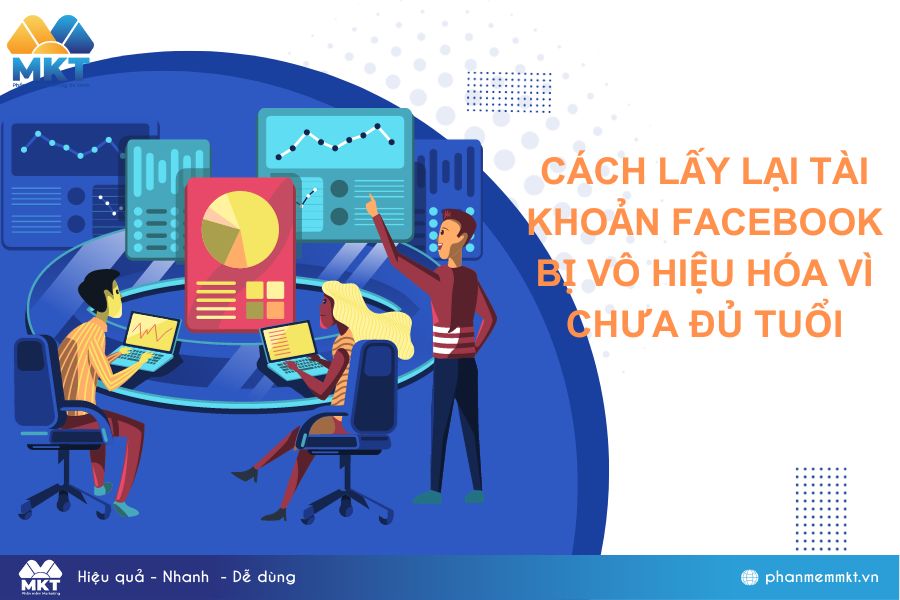 Cách lấy lại tài khoản Facebook bị vô hiệu hóa vì chưa đủ tuổi