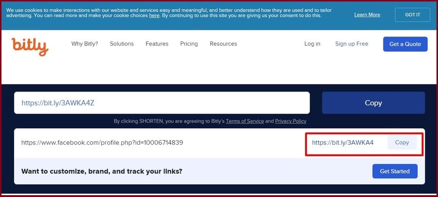 Hướng dẫn cách rút gọn link Facebook cá nhân trên điện thoại