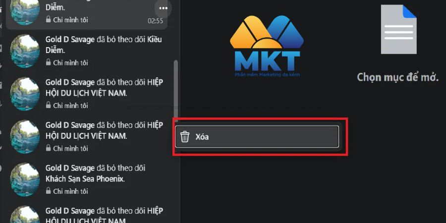 Cách xóa từng bài viết trên group Facebook