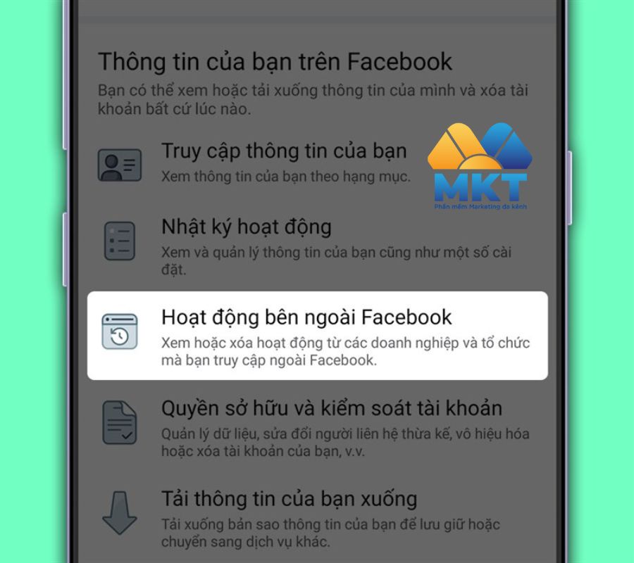 Cách xóa tài khoản Facebook trên điện thoại