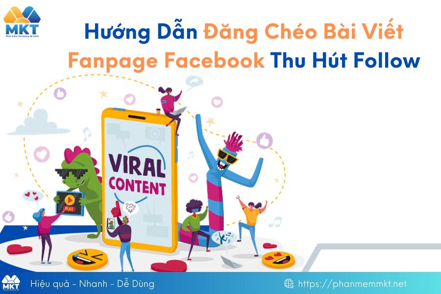 Đăng chéo bài viết fanpage Facebook