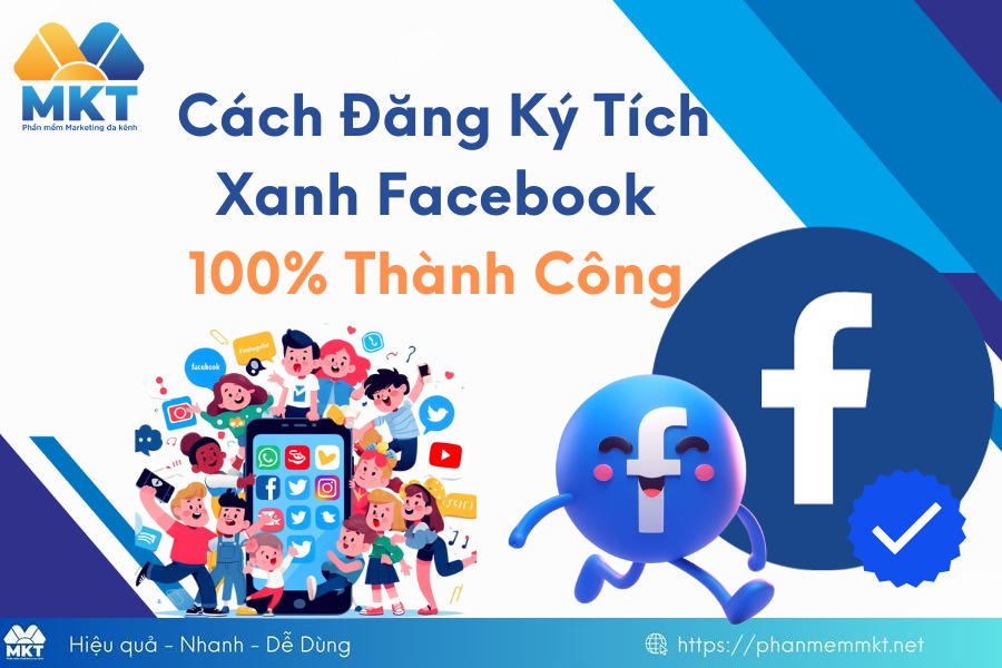 Cách đăng ký tích xanh Facebook