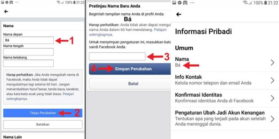 Cách đổi tên 1 chữ trên Facebook năm 2024