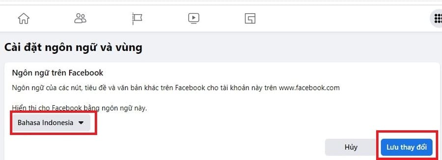 Thực hiện cách đổi tên 1 chữ trên Facebook chỉ vài phút