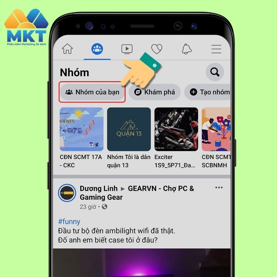 Cách lưu trữ nhóm trên Facebook