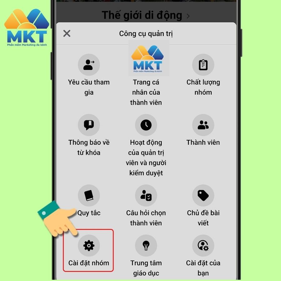 Cách lưu trữ nhóm trên Facebook