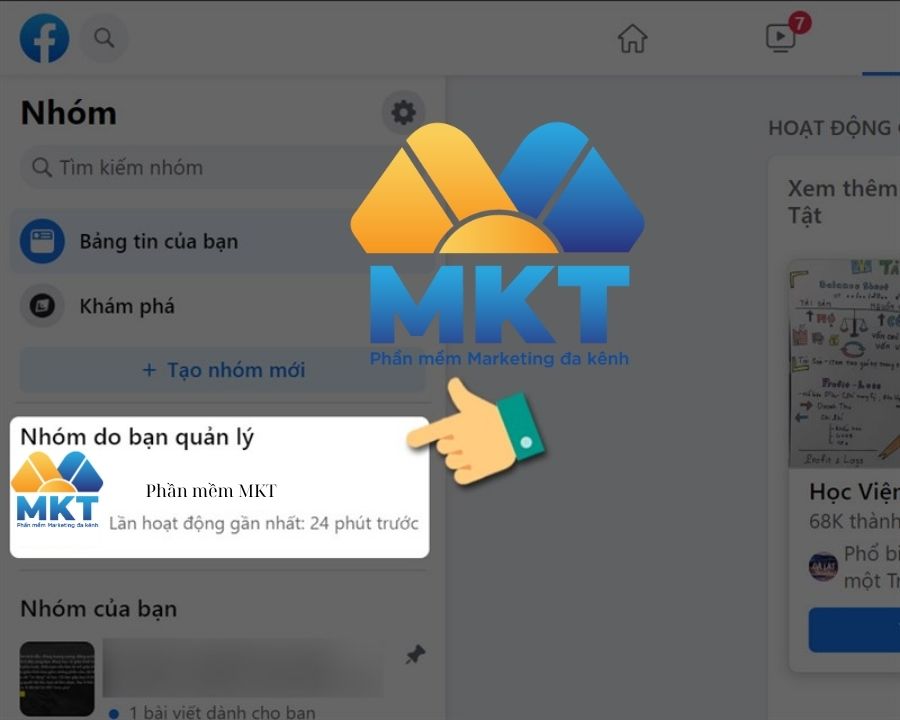 Cách xóa nhóm trên Facebook nhanh nhất