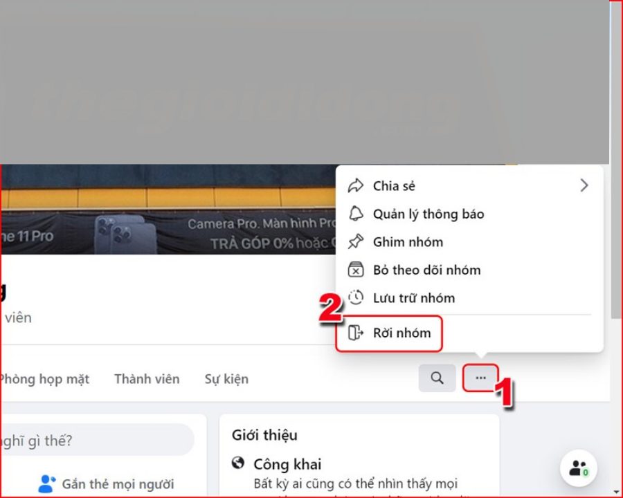 Cách xóa nhóm trên Facebook nhanh nhất