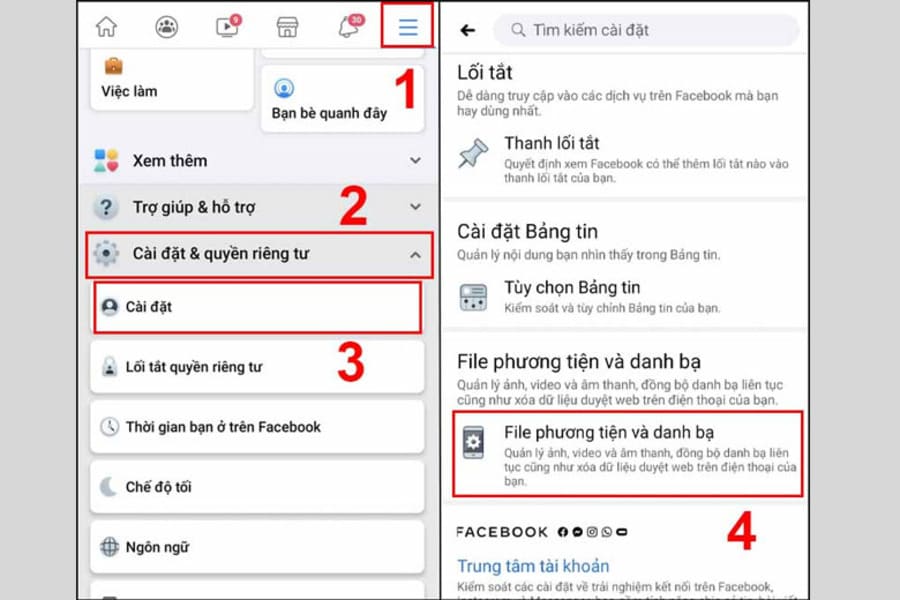 Cách đăng ảnh HD lên Facebook trên điện thoại