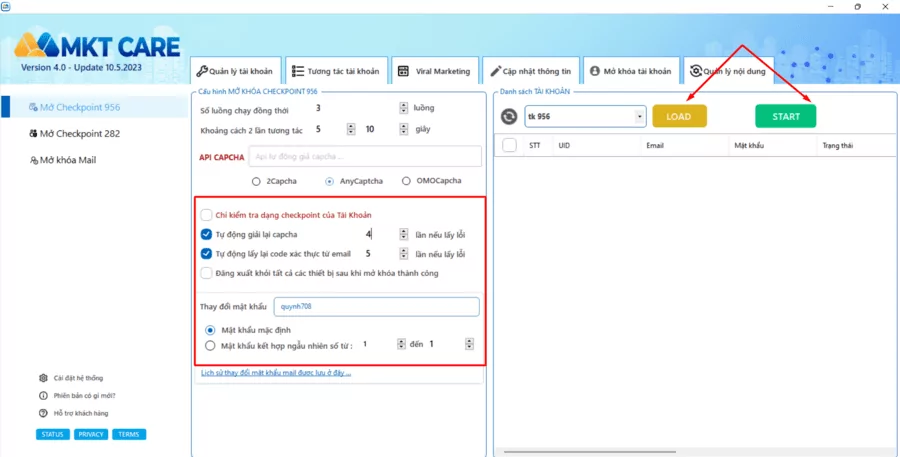 Mở Facebook 956 hàng loạt