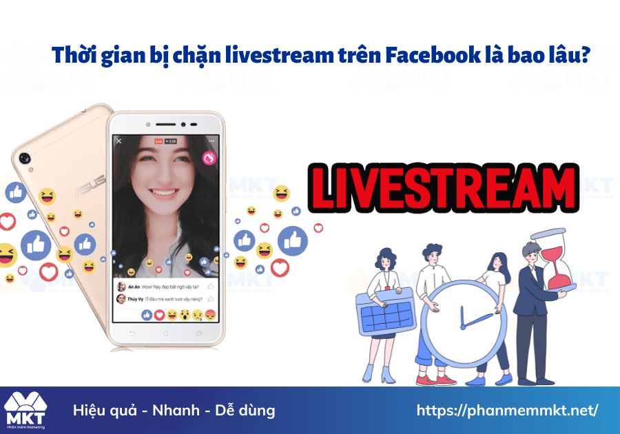 Thời gian bị chặn livestream trên Facebook là bao lâu?
