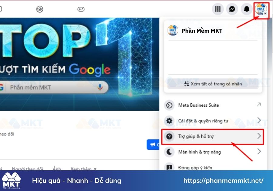 Trợ giúp & Hỗ trợ
