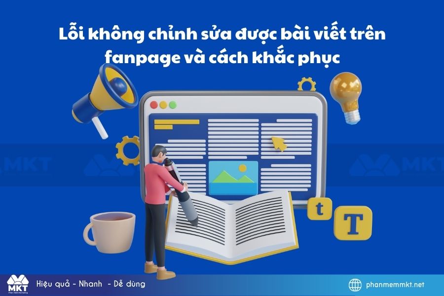 Sửa lỗi không chỉnh sửa được bài viết trên fanpage