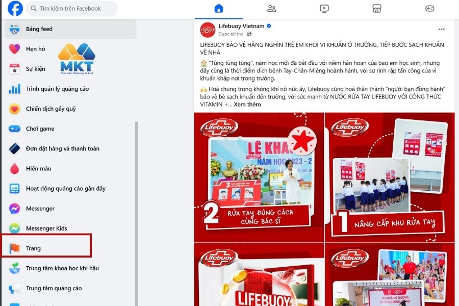 Cách tạo page profile Facebook