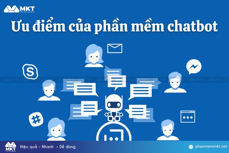 Ưu điểm của phần mềm chatbot là gì?