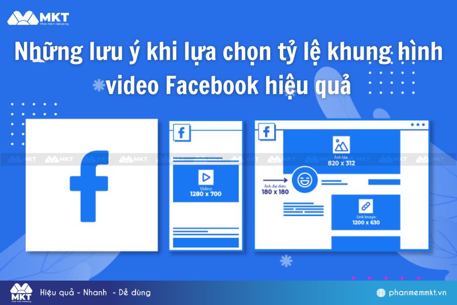 Những lưu ý khi lựa chọn tỷ lệ khung hình video Facebook hiệu quả 