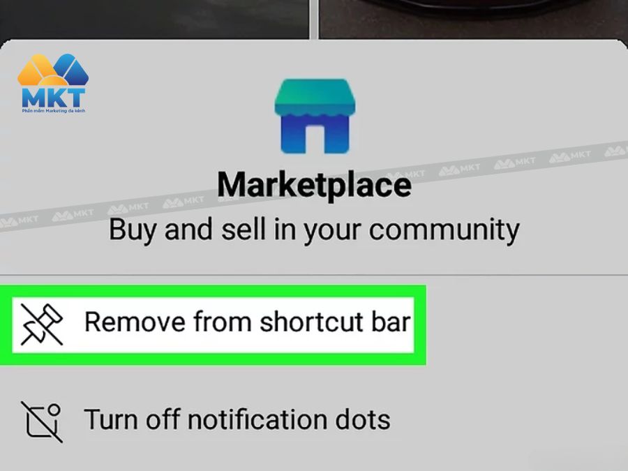 Cách xóa Marketplace Facebook