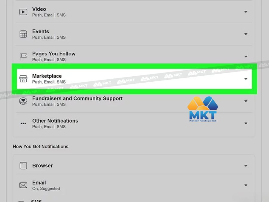 Cách xóa Marketplace Facebook