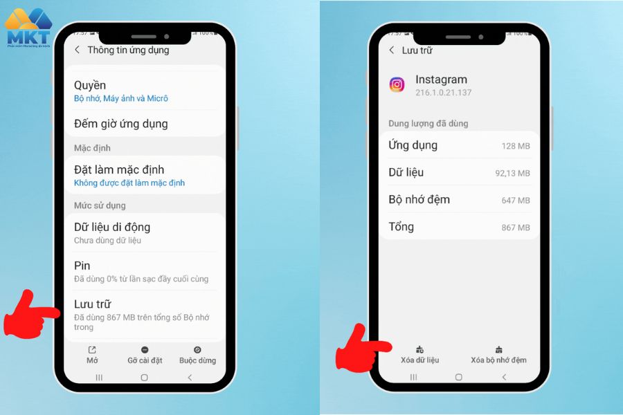 Các lỗi trên Instagram