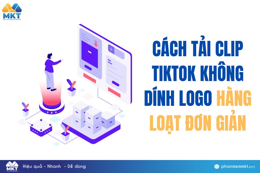 Cách tải clip TikTok không dính logo