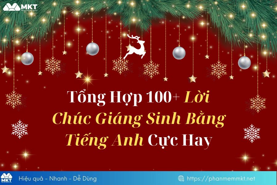 Lời chúc Giáng Sinh bằng tiếng Anh