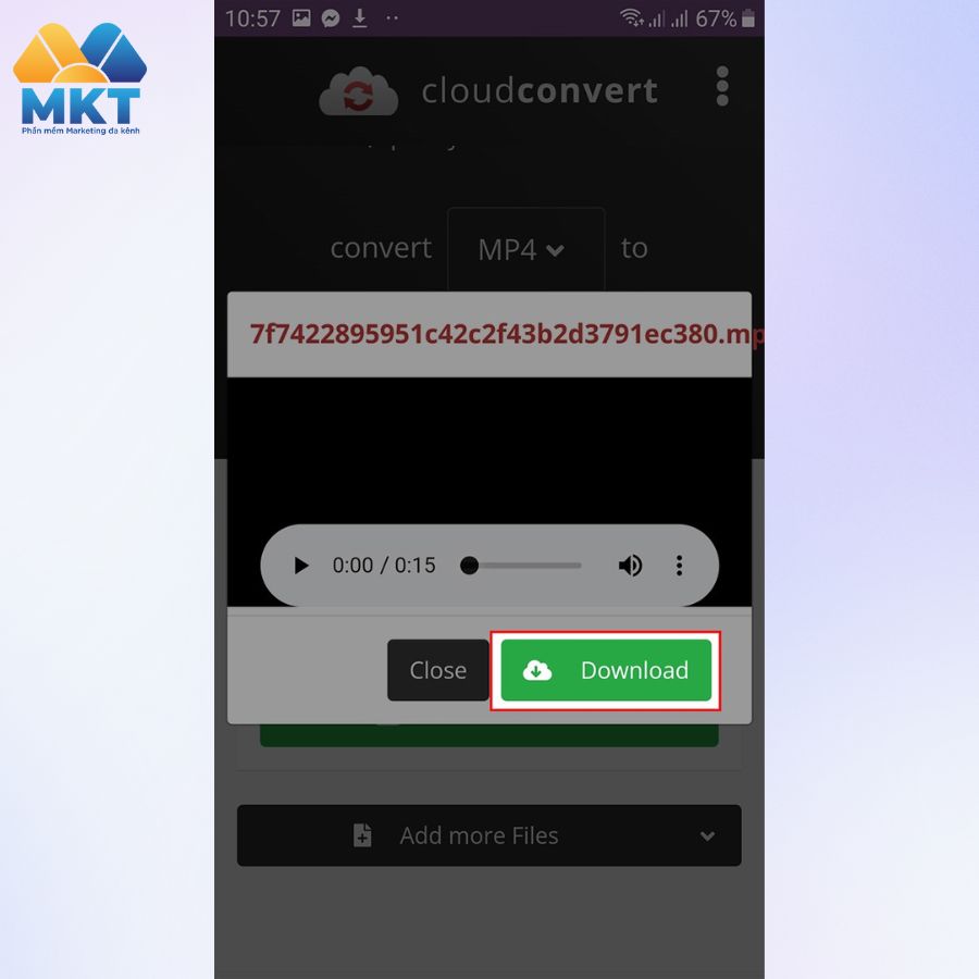 Cách chuyển nhạc TikTok sang MP3