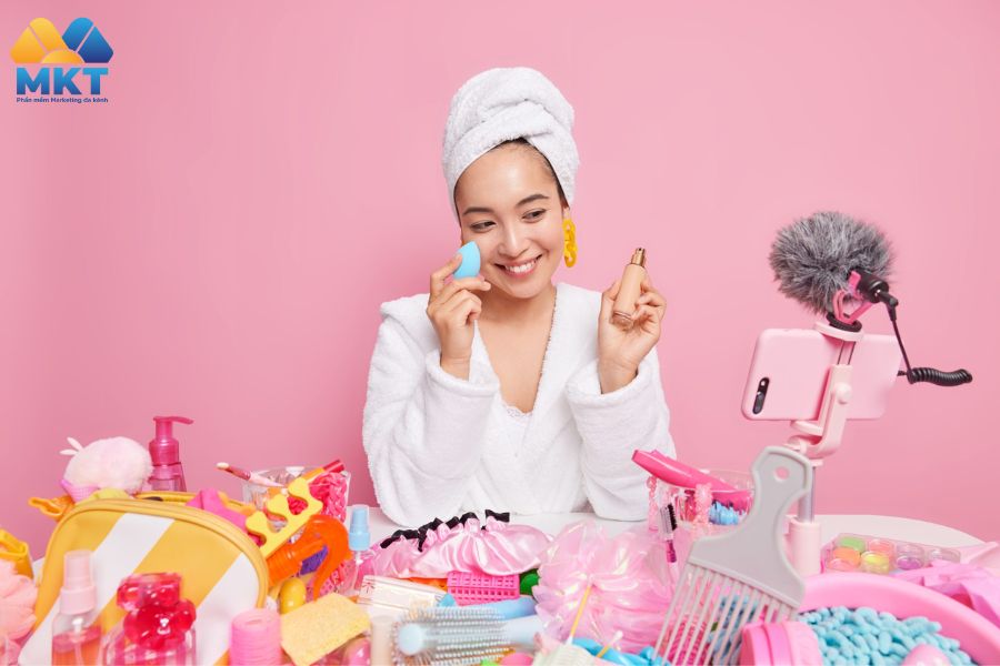 Content bán mỹ phẩm hay trên TikTok