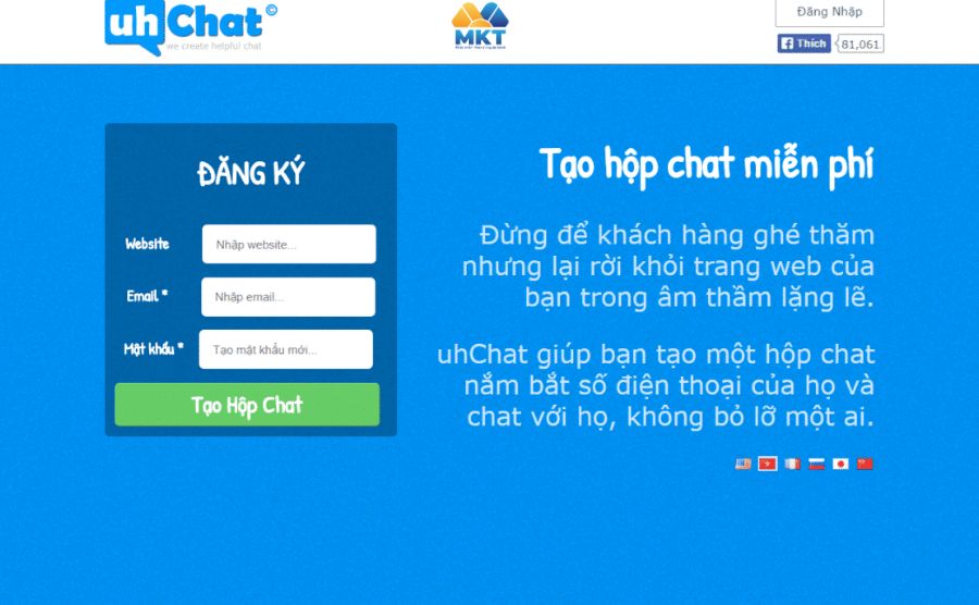 Tool quét data khách hàng - UhChat