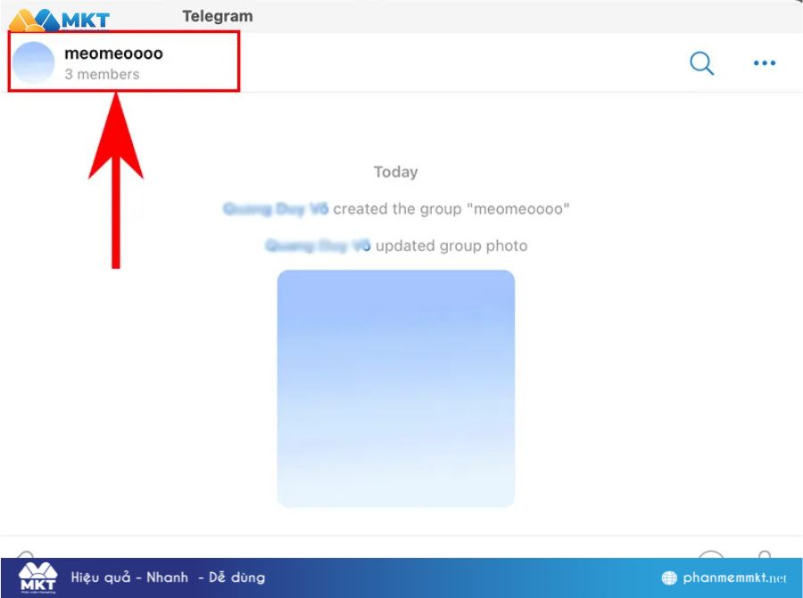 Cách tạo nhóm bán hàng Telegram bằng máy tính