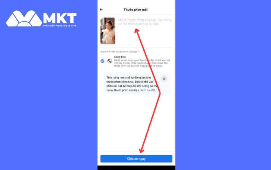 Cách đăng Reels trên Fanpage Facebook bằng điện thoại