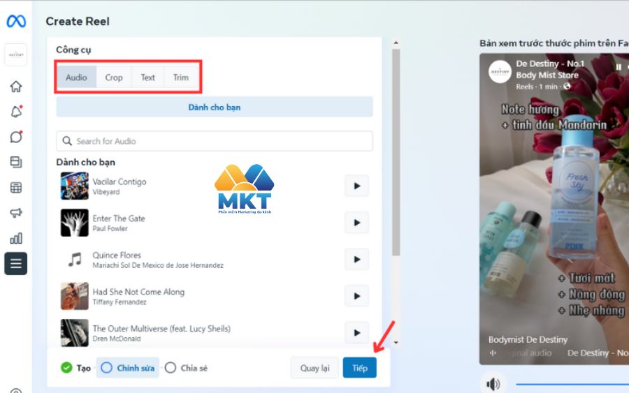 Cách đăng Reels trên Fanpage Facebook bằng máy tính