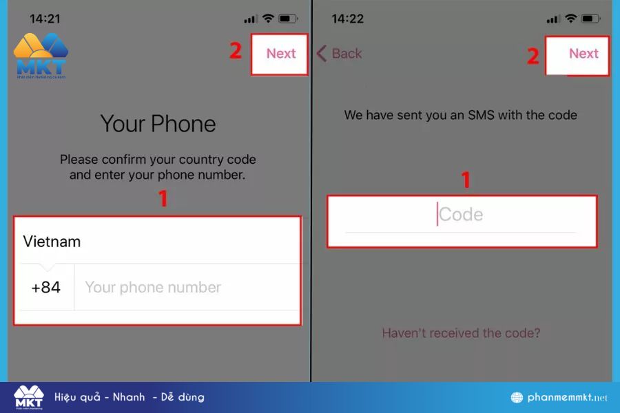 Đăng ký tài khoản Telegram