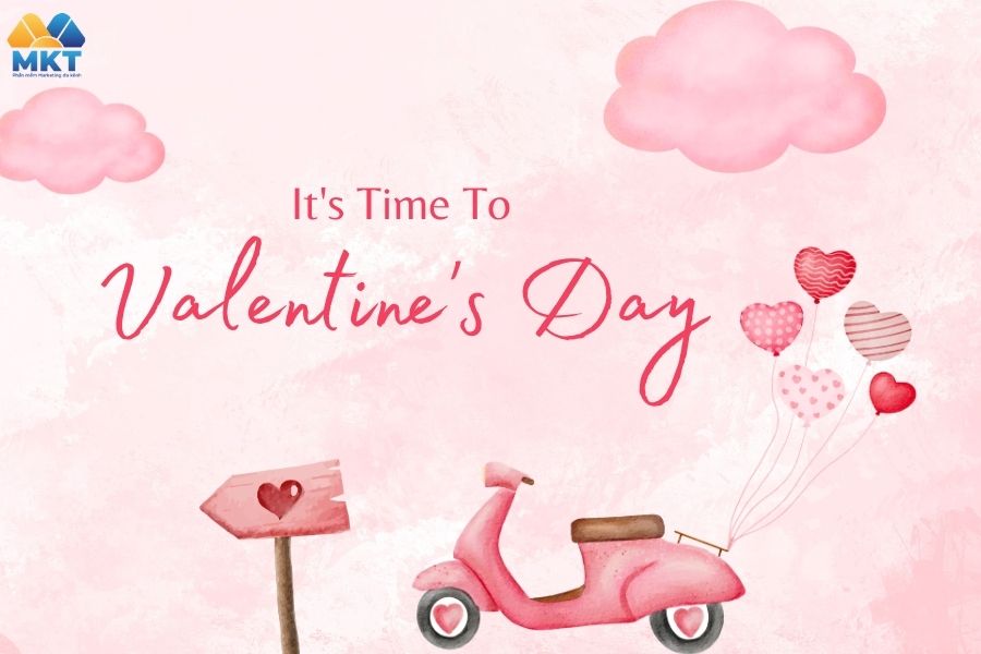 Mẫu content bán hàng Valentine