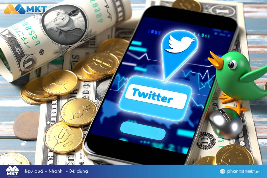 Tiềm năng kiếm tiền trên Twitter
