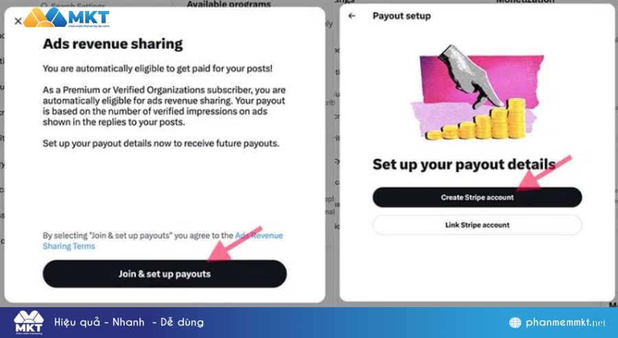 Bật chức năng kiếm tiền trên Twitter