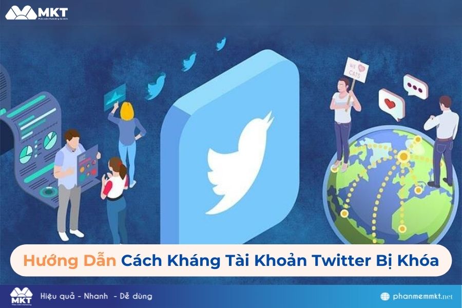 Cách kháng tài khoản twitter bị khóa