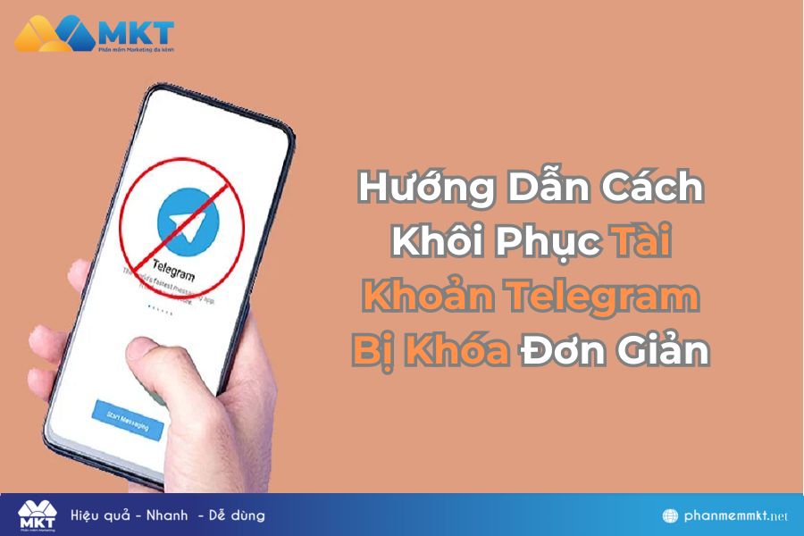 Tài khoản Telegram bị khóa