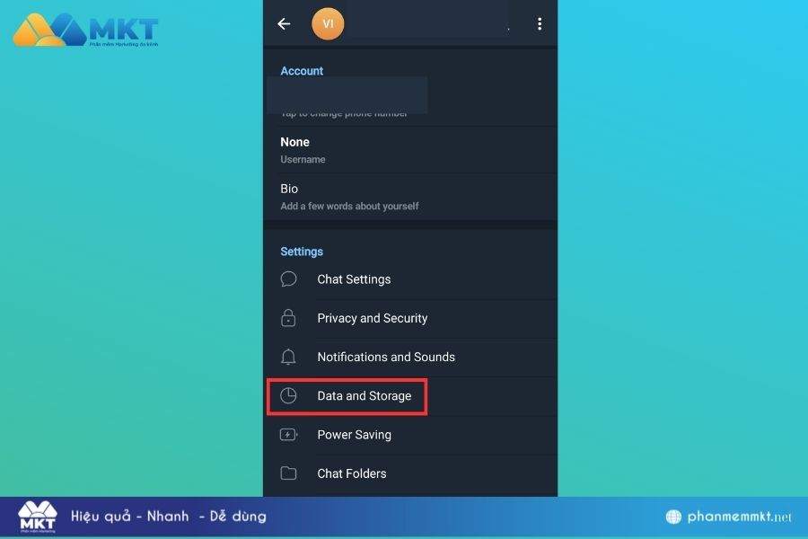 Clear Telegram Cache khi không thể xem video