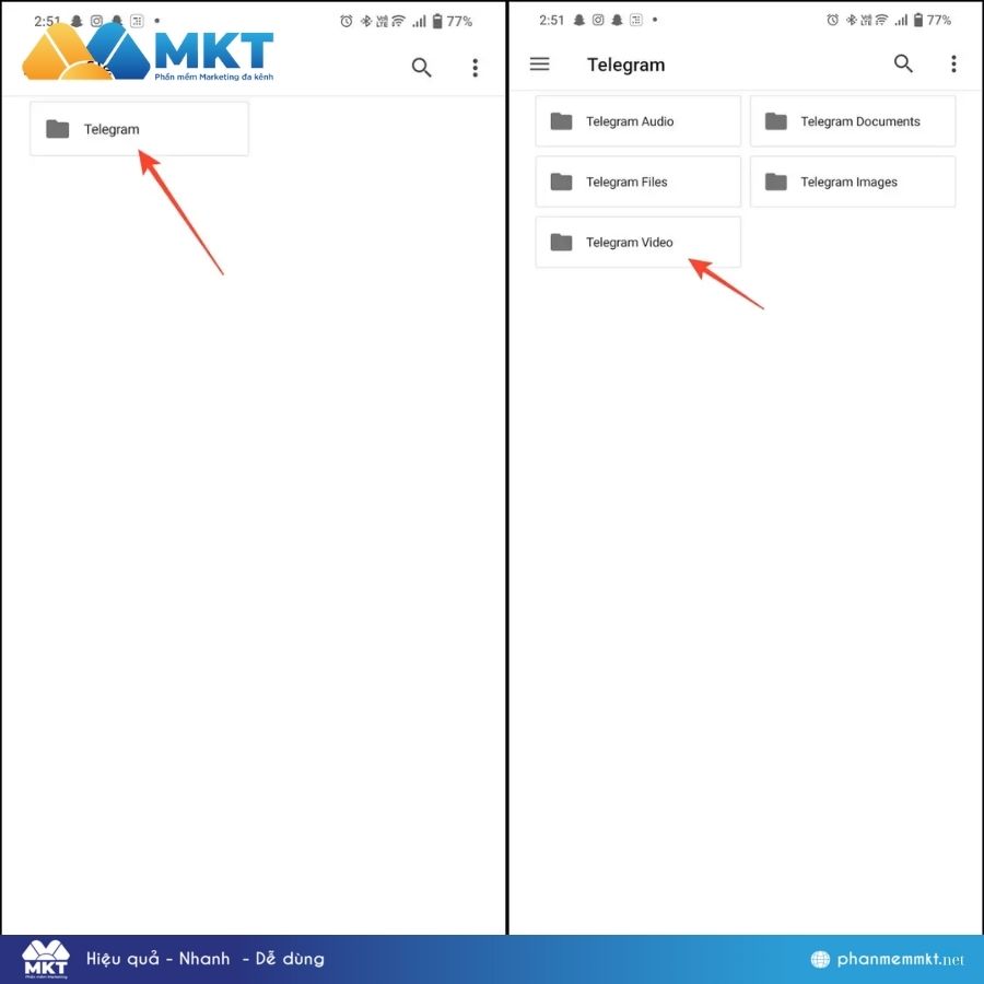 Cách tải video trên Telegram khi bị chặn