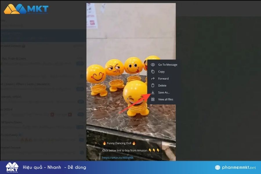 Cách tải video trên Telegram khi bị chặn