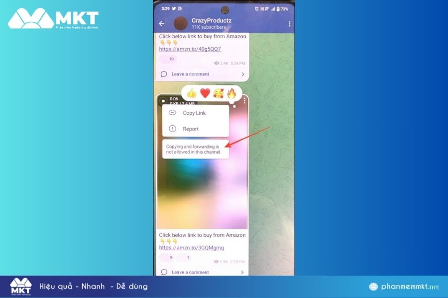 Cách tải video trên Telegram khi bị chặn