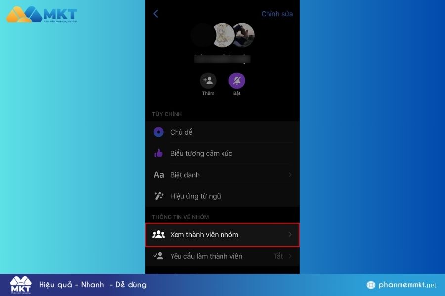 Cách chuyển quyền quản trị nhóm Messenger trên Facebook