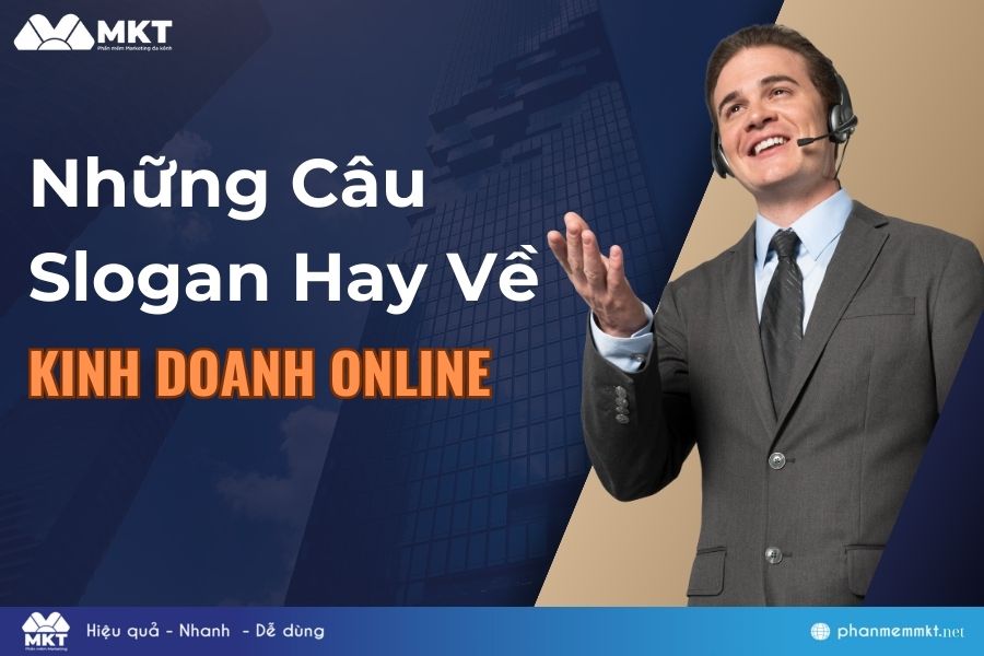 Những câu slogan hay về kinh doanh online