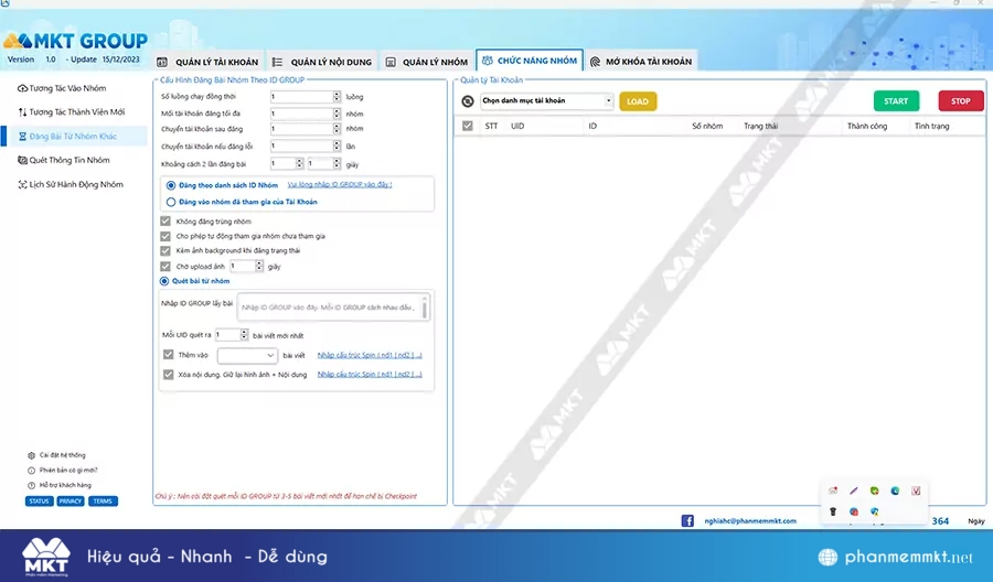 Tự động lấy các bài đăng từ Group khác để đăng lên nhóm