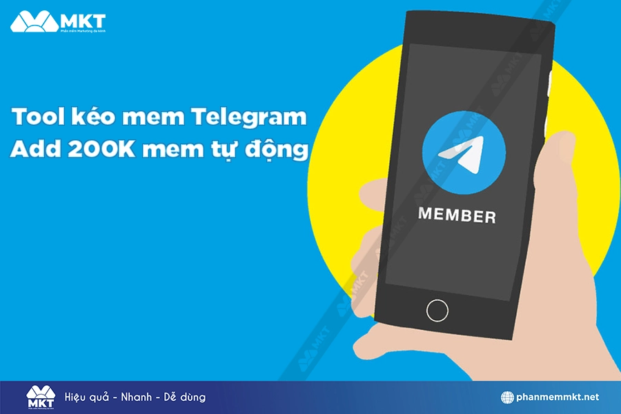 Tool kéo mem Telegram tự dộng