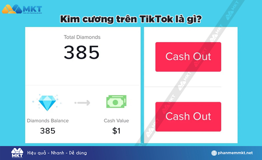 Kim cương trên TikTok là gì?
