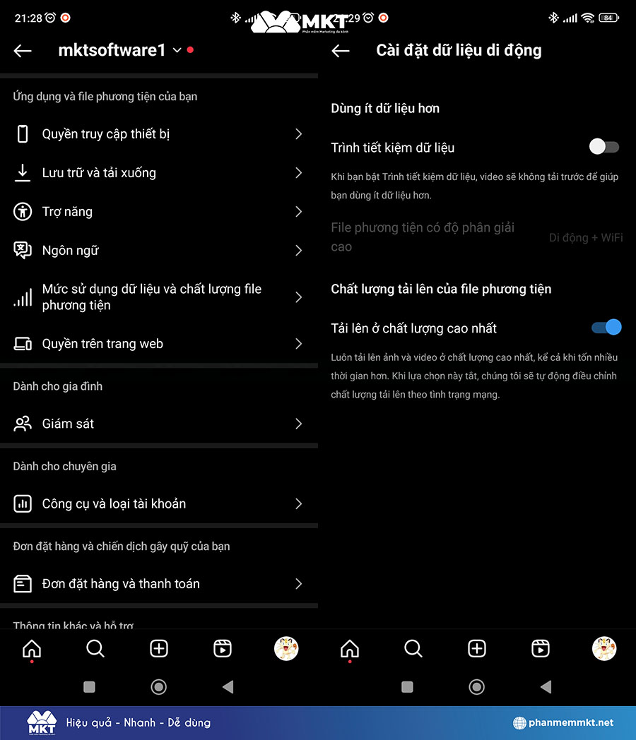 Tắt Trình tiết kiệm dữ liệu